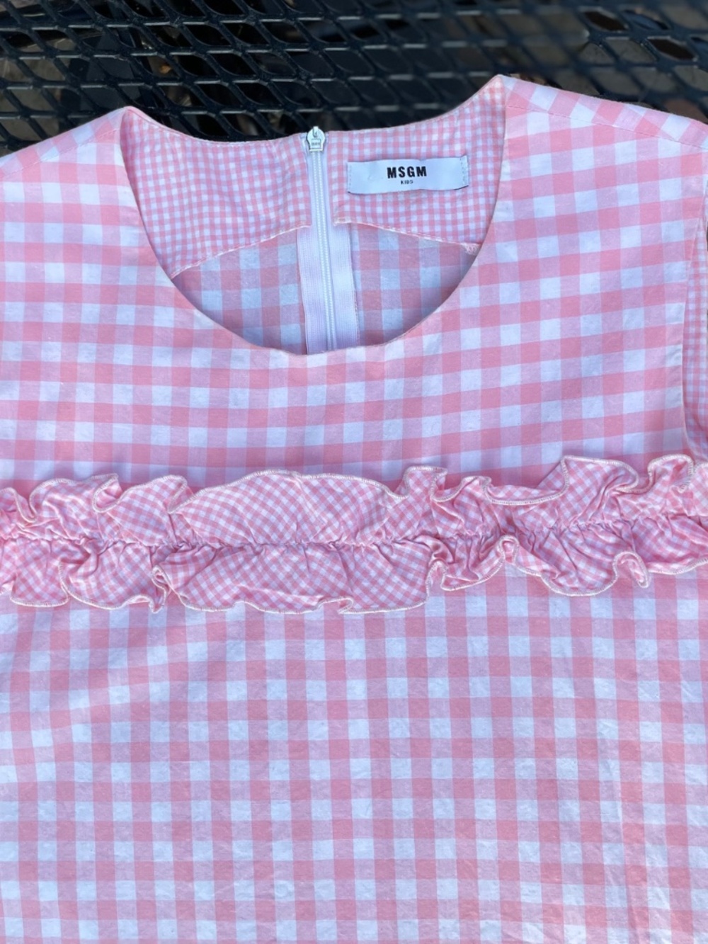 Gingham Top - Picture 3 of 3